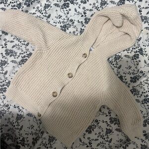 Old Navy Hooded Button-Front Knit Cardigan for Baby